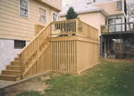 Mystic Builders can build you a deck or porch today.